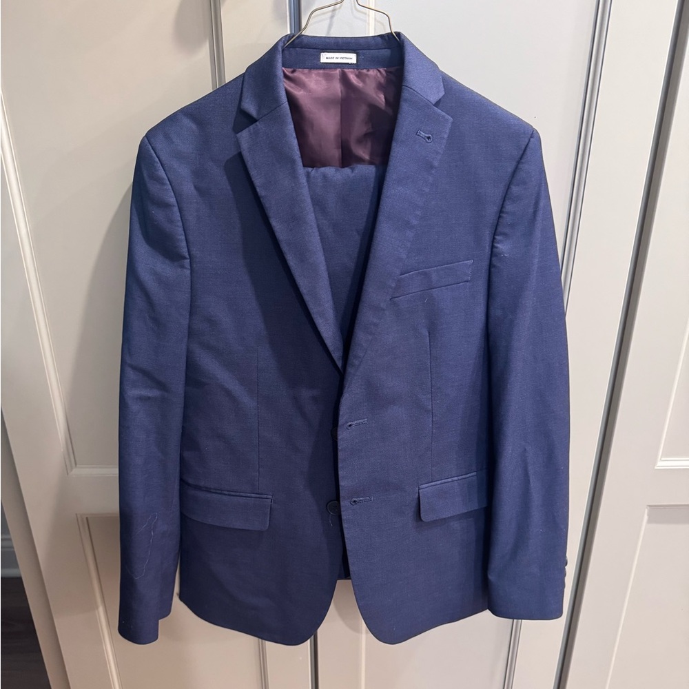 Joseph Abboud Blue Sport Coat with Notch Lapel